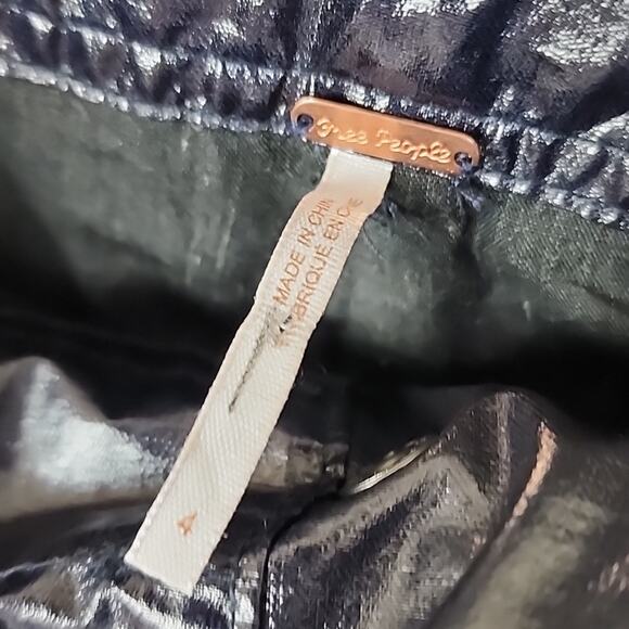 Free People Paperback Shimmery Pants - Picture 4 of 6